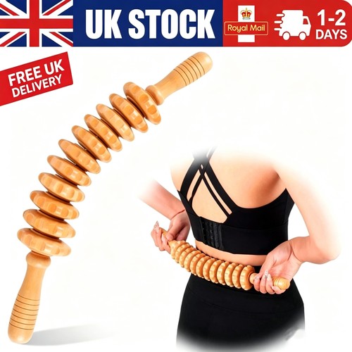 Wooden massage roller - massage,