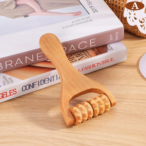 Wooden massage roller - massage,