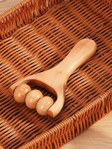 Wooden roller massager - wooden,