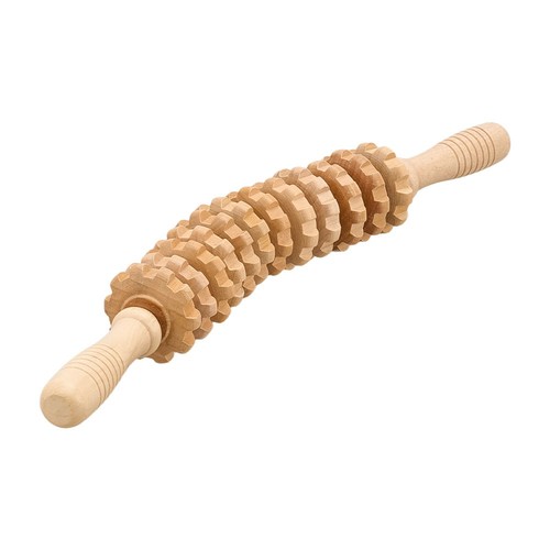 Wooden massage roller - massage,