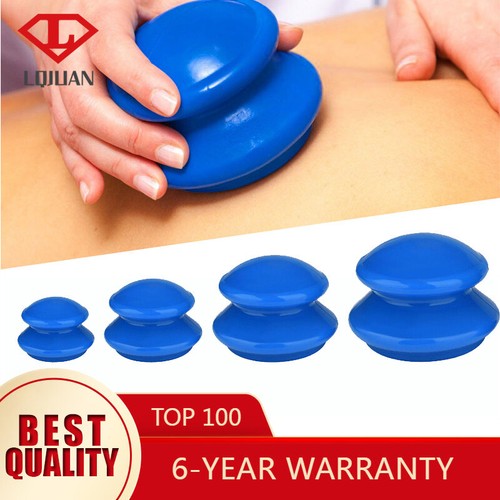 4pcs anti cellulite - 4pcs, silicone