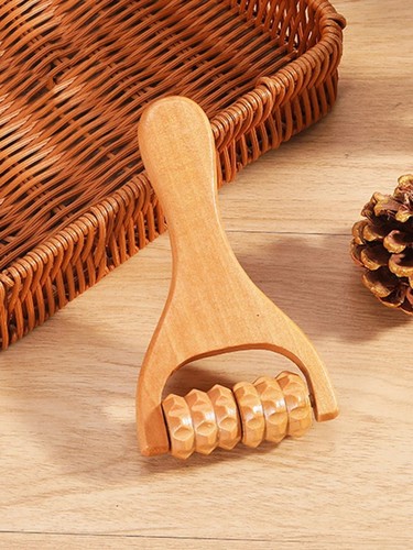 Wooden massage roller - massage,