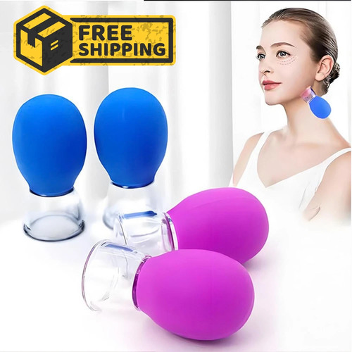 Pcs facial cupping set eye - set,