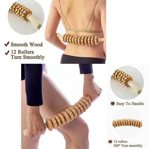 Anti cellulite wooden massage - wooden,
